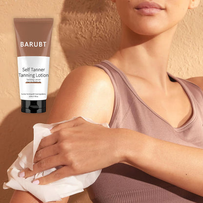 BronzeAura – Natural Finish Self Tanner Lotion