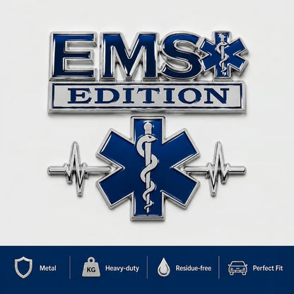 RapidResponse – EMS Metal Vehicle Badge