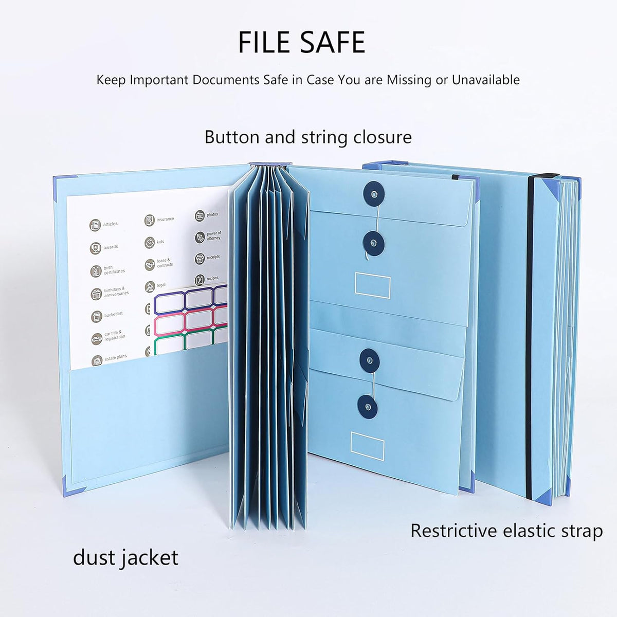 FileVault – Multi-Layer Document Storage Binder