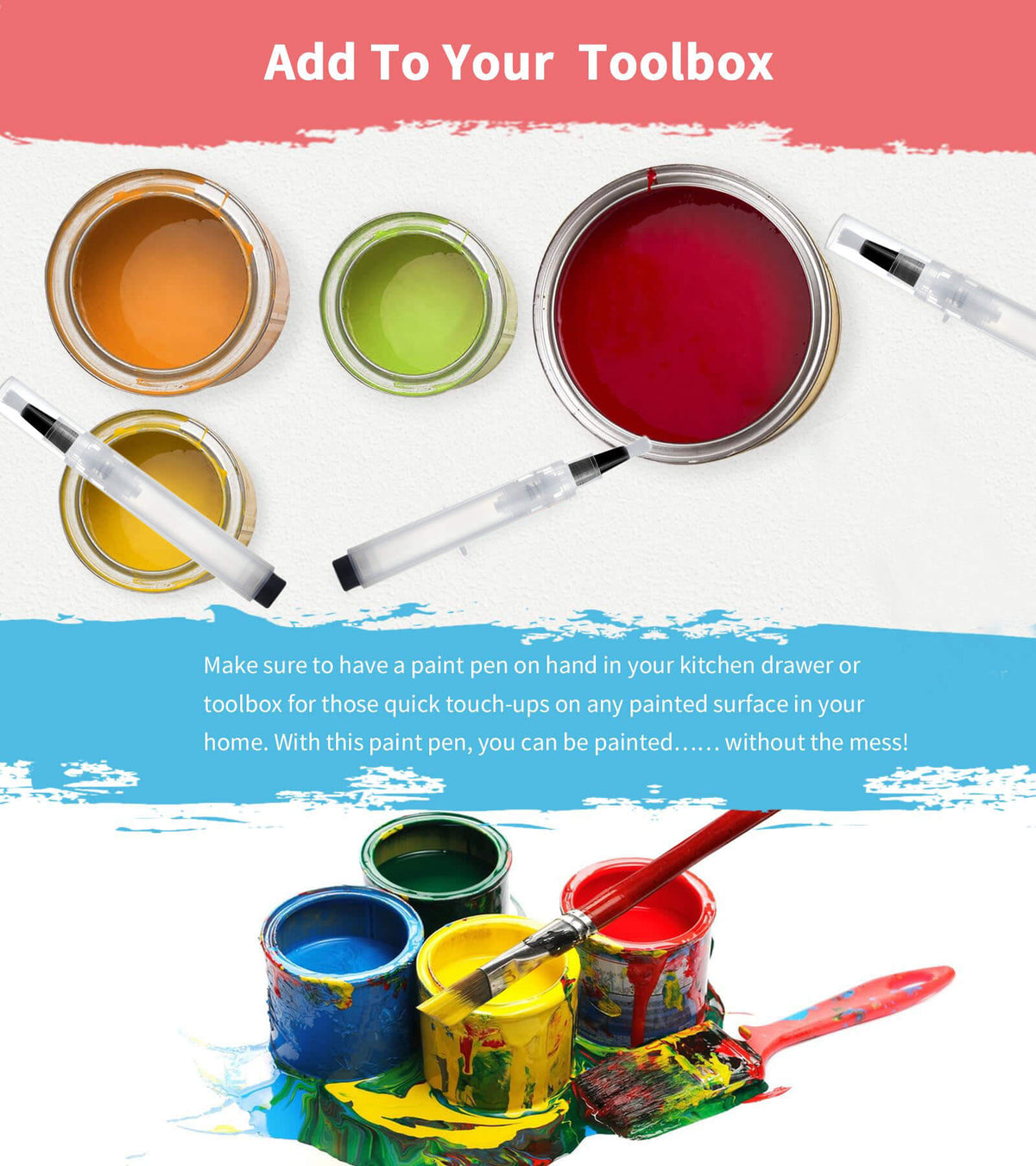 PaintMate – Fillable Repair Brush Pen
