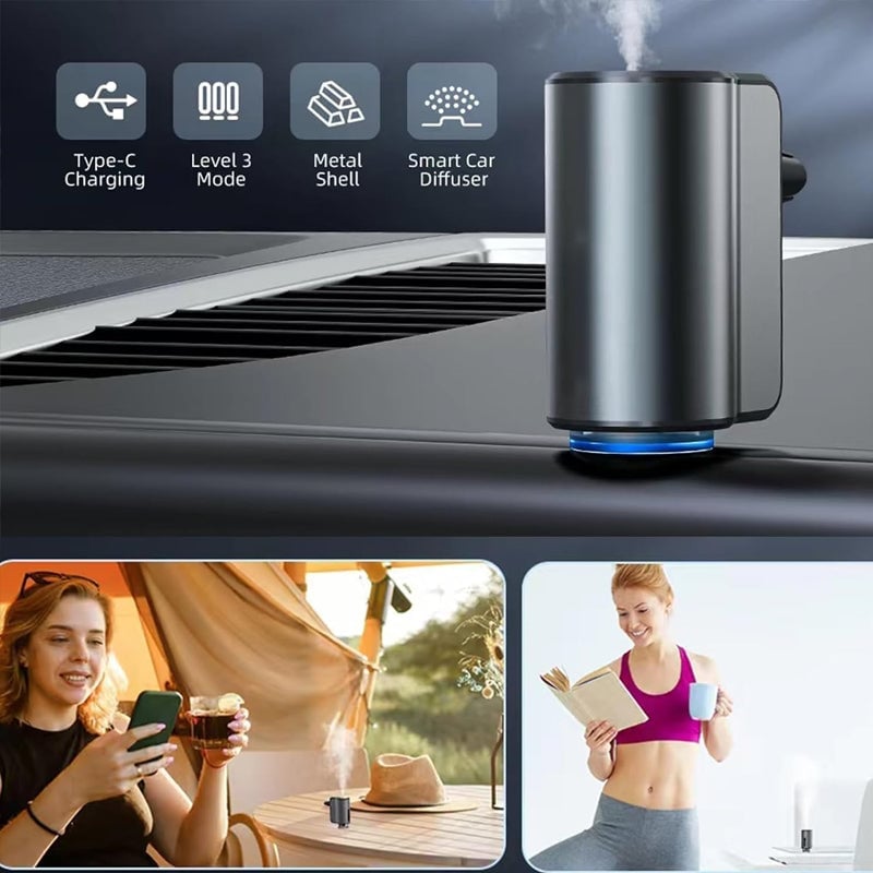 ScentCruise – Car Vent Diffuser with Long‑Lasting Aroma