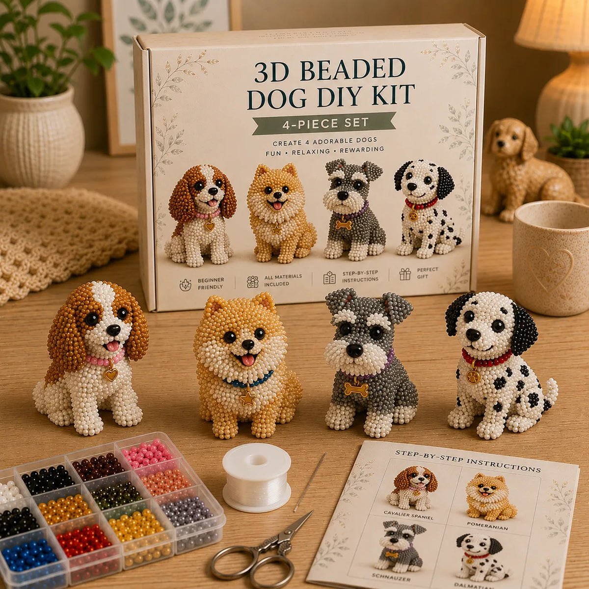 PawCraft – 3D Beaded Pet DIY Kit