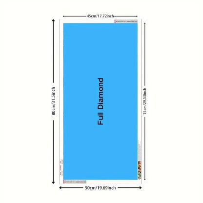 DiamondCraft – American Flag DIY 5D Diamond Painting Kit