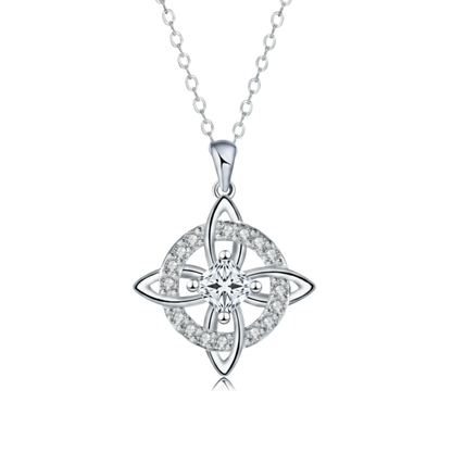 Hecatea – Witch’s Knot Birthstone Necklace
