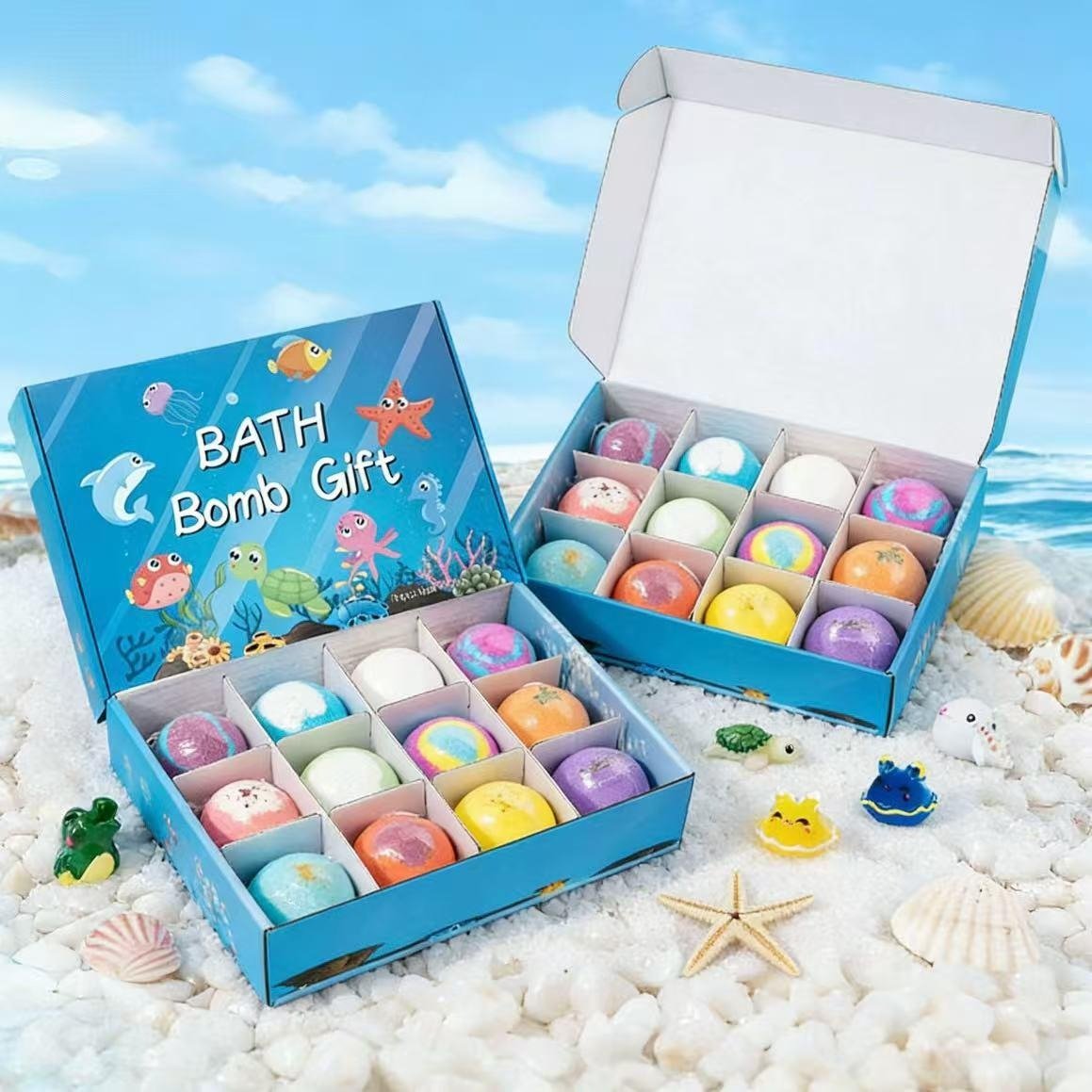 OceanPop – Kids Bath Bombs - Surprise Toy Inside