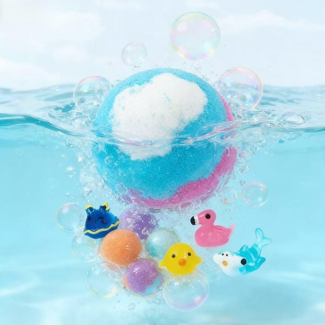 OceanPop – Kids Bath Bombs - Surprise Toy Inside