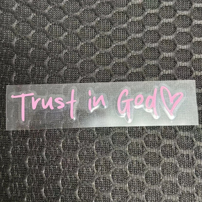 DivineRide – God Car Rearview Mirror Sticker