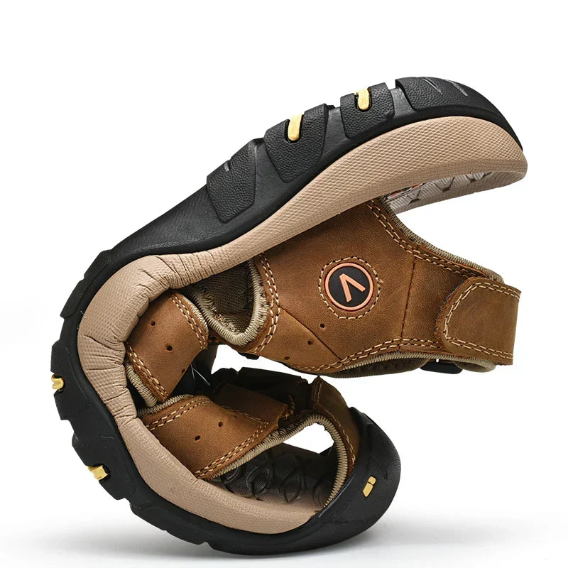 ErgoStride™ • All-Terrain Comfort Sandals for Men