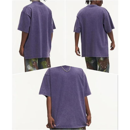 Oversoul – Relaxed Fit Acid Wash Tees