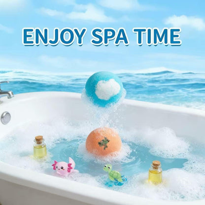 KidSplash – Colorful Bath Bomb Gift Set for Kids