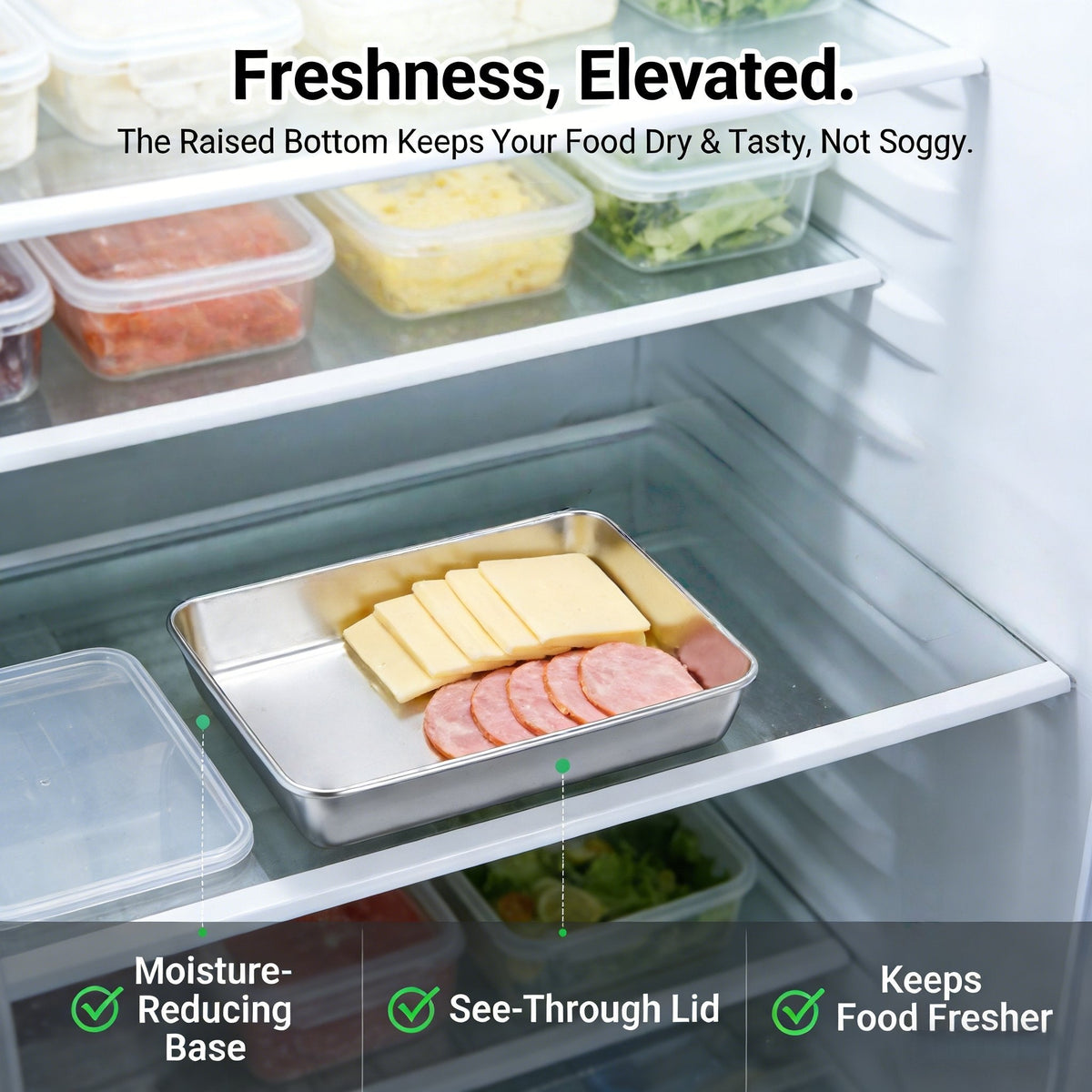 EcoSeal – Freshness Lock Stainless Steel Containers