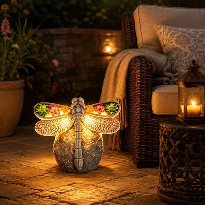 GlowWing – Solar Dragonfly Garden Light