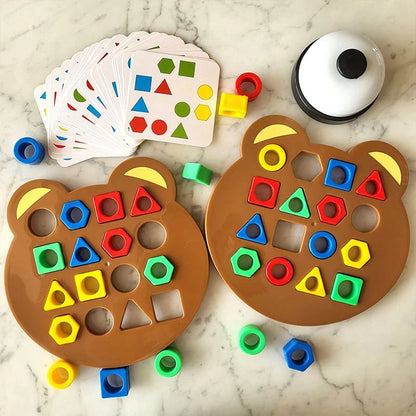 ShapeWise – Montessori Wooden Shape Matching Puzzle Game