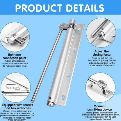 DoorPilot – Heavy-Duty Auto Closer