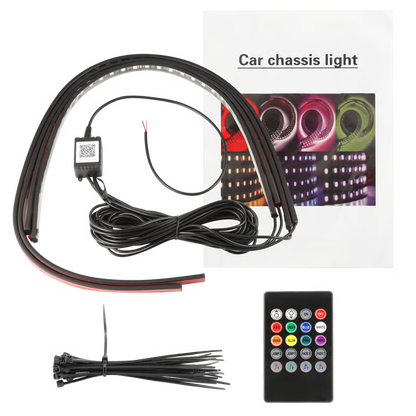 GlowRide – Flexible RGB Underbody LED Strip Lights