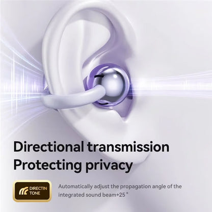 AuraSonic – Ultra-Light Transparent Bluetooth Earphones