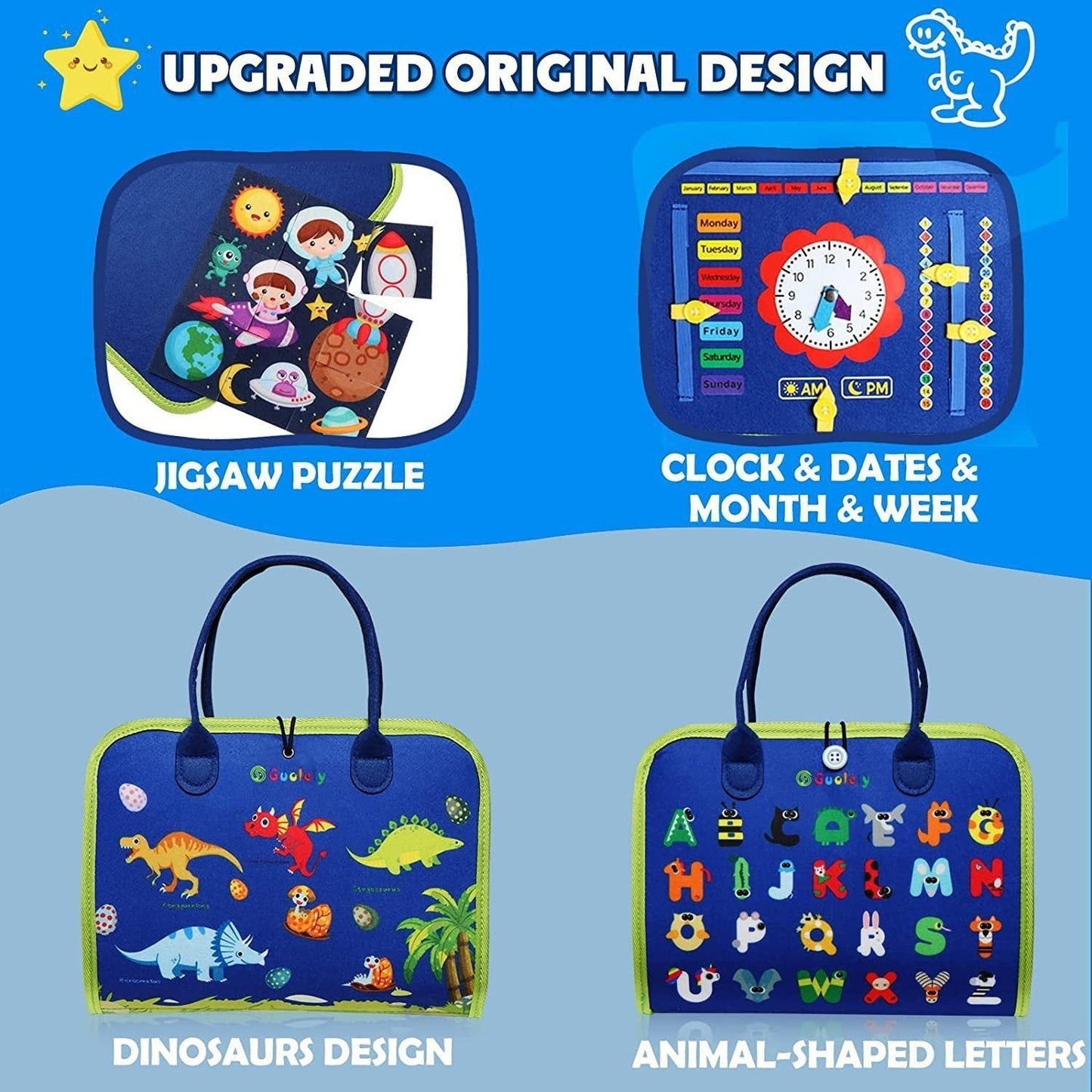 LittleLogic – Montessori Busy Play Board