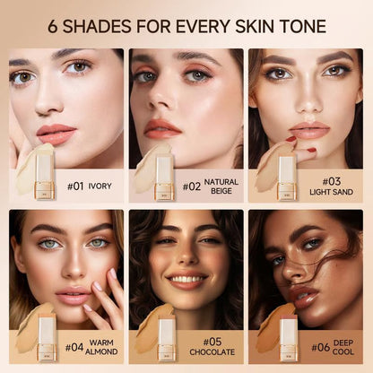 AuraFace – Luminous Dual-Ended Foundation Stick