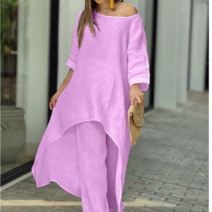 PureComfort Set – Round Neck Two-Piece Wear