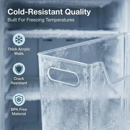 ClearStack – Space Saver Freezer Bins