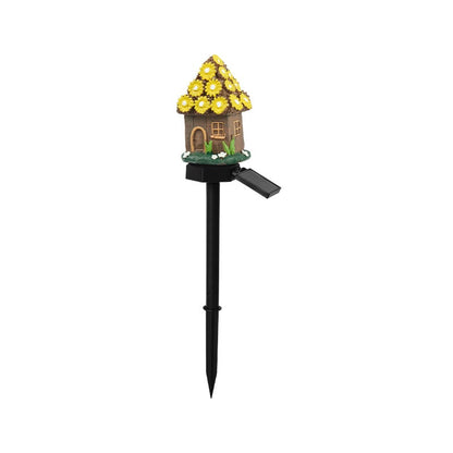 MushLumi – Solar Fairy-Tale Mushroom Cottage Light
