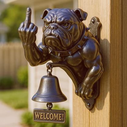 BarkBell – Funny Bulldog Door Chime