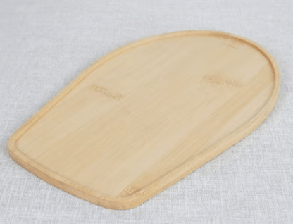SlideEase – Food-Grade Bamboo Mixer Moving Tray