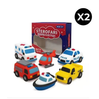 SplashRide – LED Light Up Bath Car Toy