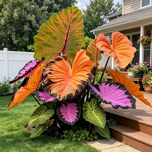 ColorBloom – Giant Multi-Color Caladiums Bulbs