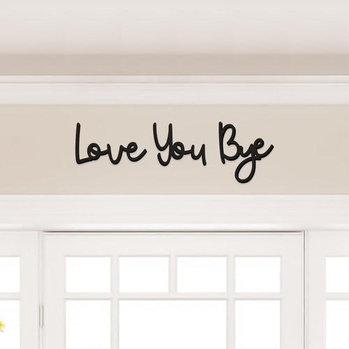SweetEntry – Family Love You Bye Entryway Wall Decor