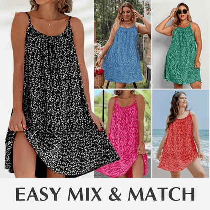 BloomMuse – Floral Camisole Summer Dress