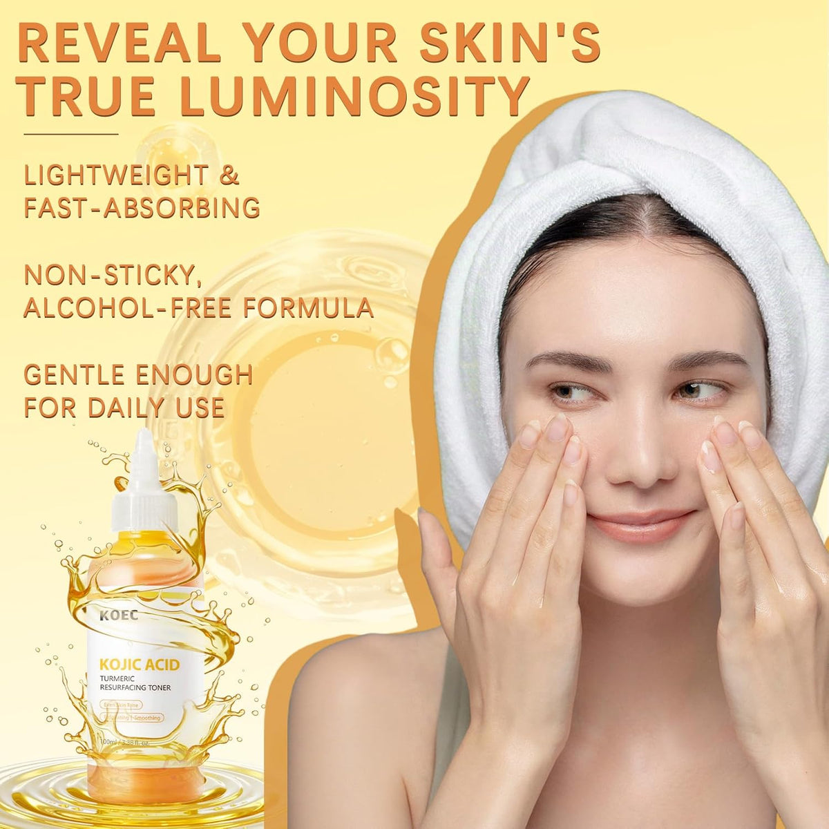 PureGlow – Kojic Acid Herbal Brightening Serum