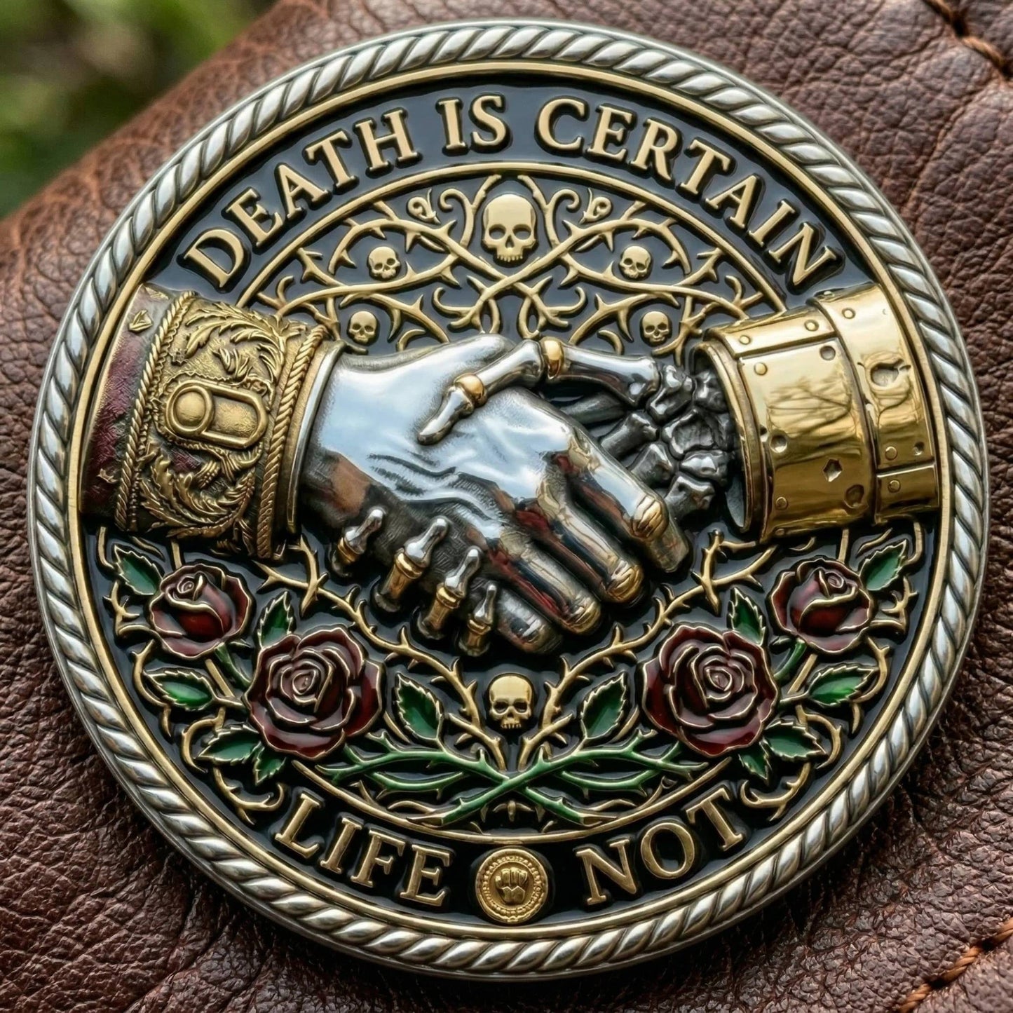 MementoLegacy – Philosophy Challenge Coin