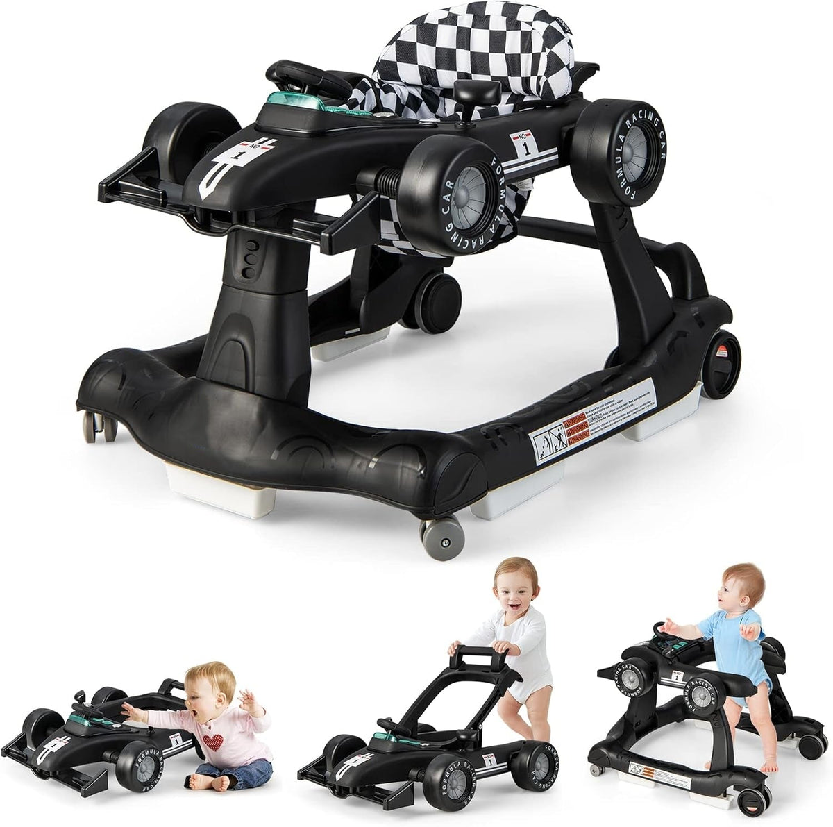 TinyStride | 4-in-1 Foldable Baby Walker