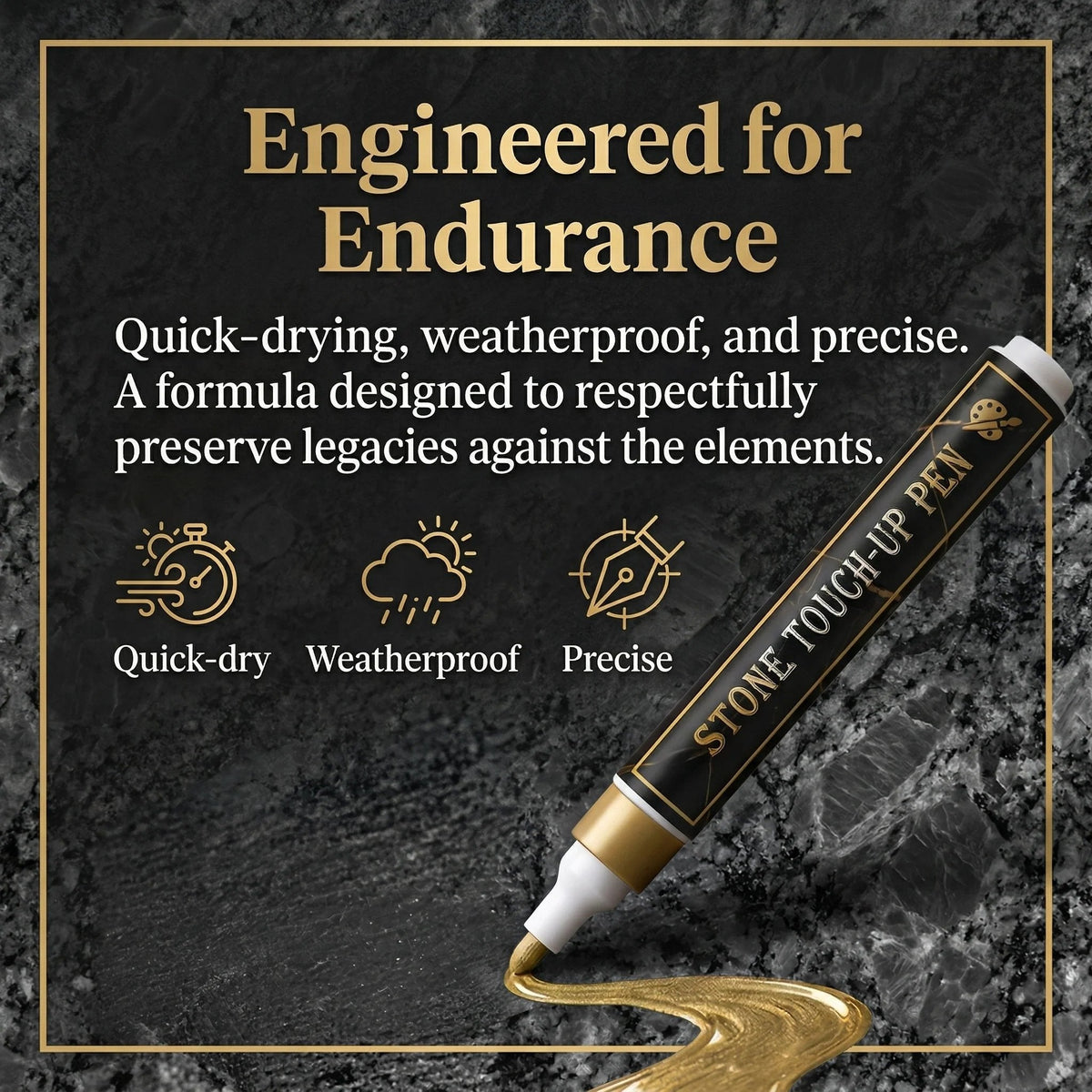 GraveGlow – Gold Monument Restoration Pen