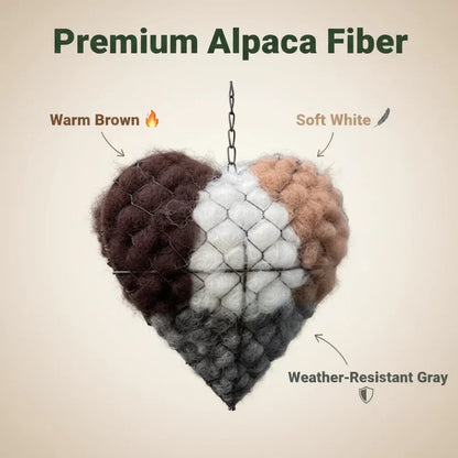 NestingSoul – Eco Handmade Bird Fiber Heart