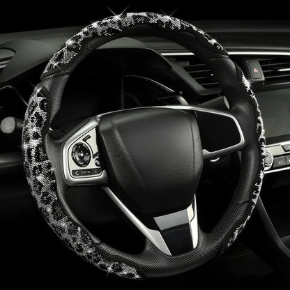 LuxiDrive – Crystal Studded Steering Wheel Cover