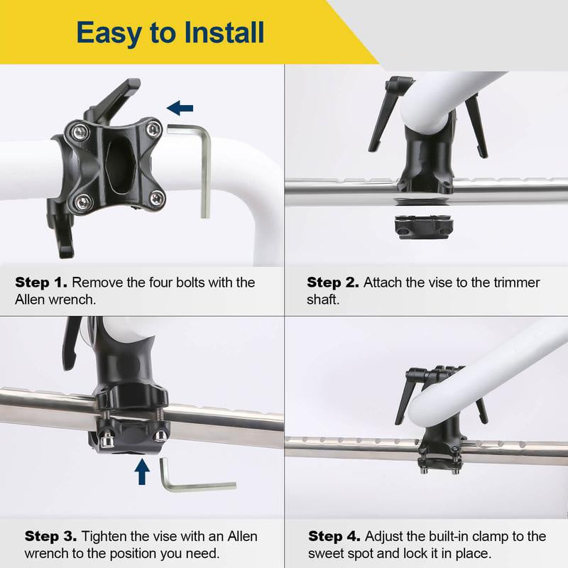 AuraGrip – Ergonomic String Trimmer Handle Extension