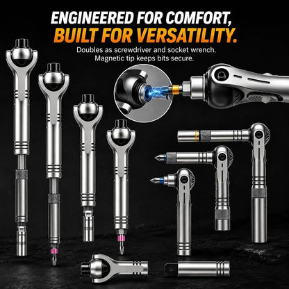 TorquePro | 40-in-1 Ratchet Screwdriver Set