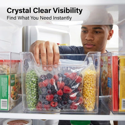 LumeFrost – Stackable Pantry & Cold Storage Bins