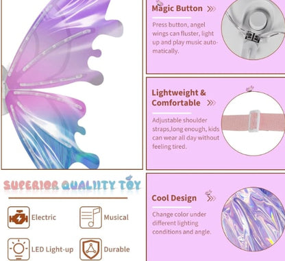 MagicAura – LED Butterfly Fairy Wings