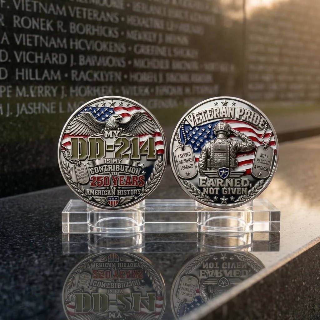 HonorWear – 3D Embroidered Veteran Cap