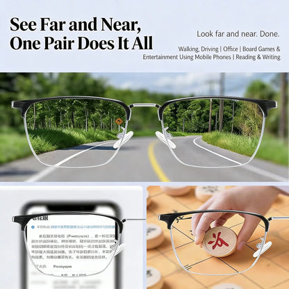 TitanView – Adaptive Blue-Light Presbyopic Glasses