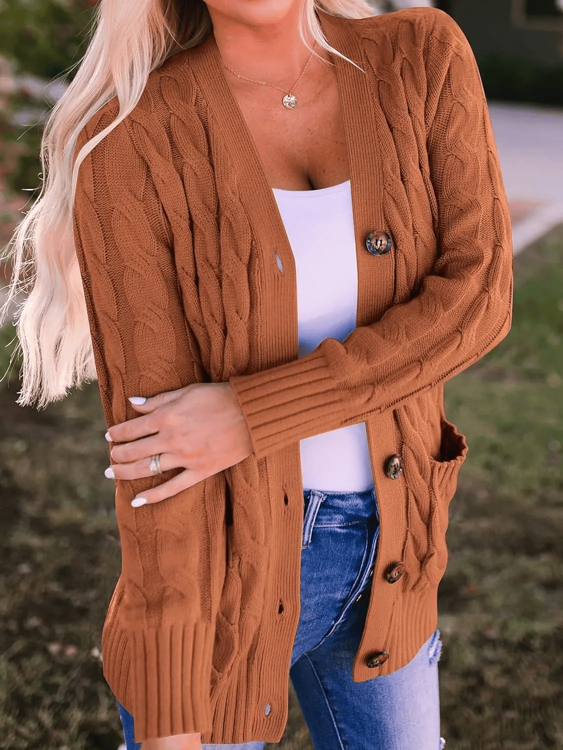 AutumnGrace - Classic Cardigan