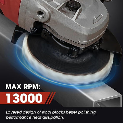 SmoothCraft - High-Resilience Polishing Wheel for Metal & Wood