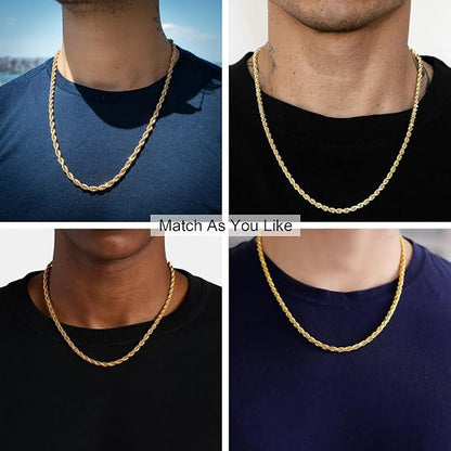 RadiantLoop – Elegant Twisted Rope Statement Necklace