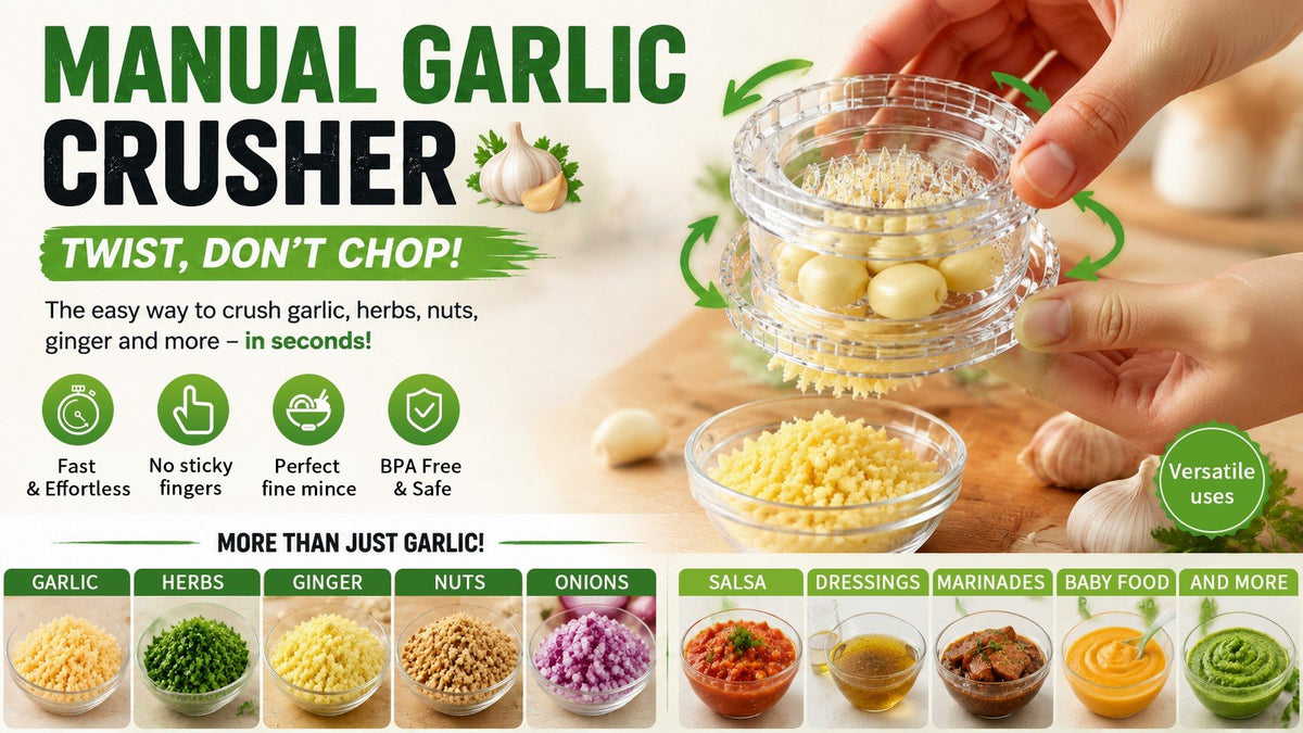 GarliPro – Multi-Functional Garlic Twister
