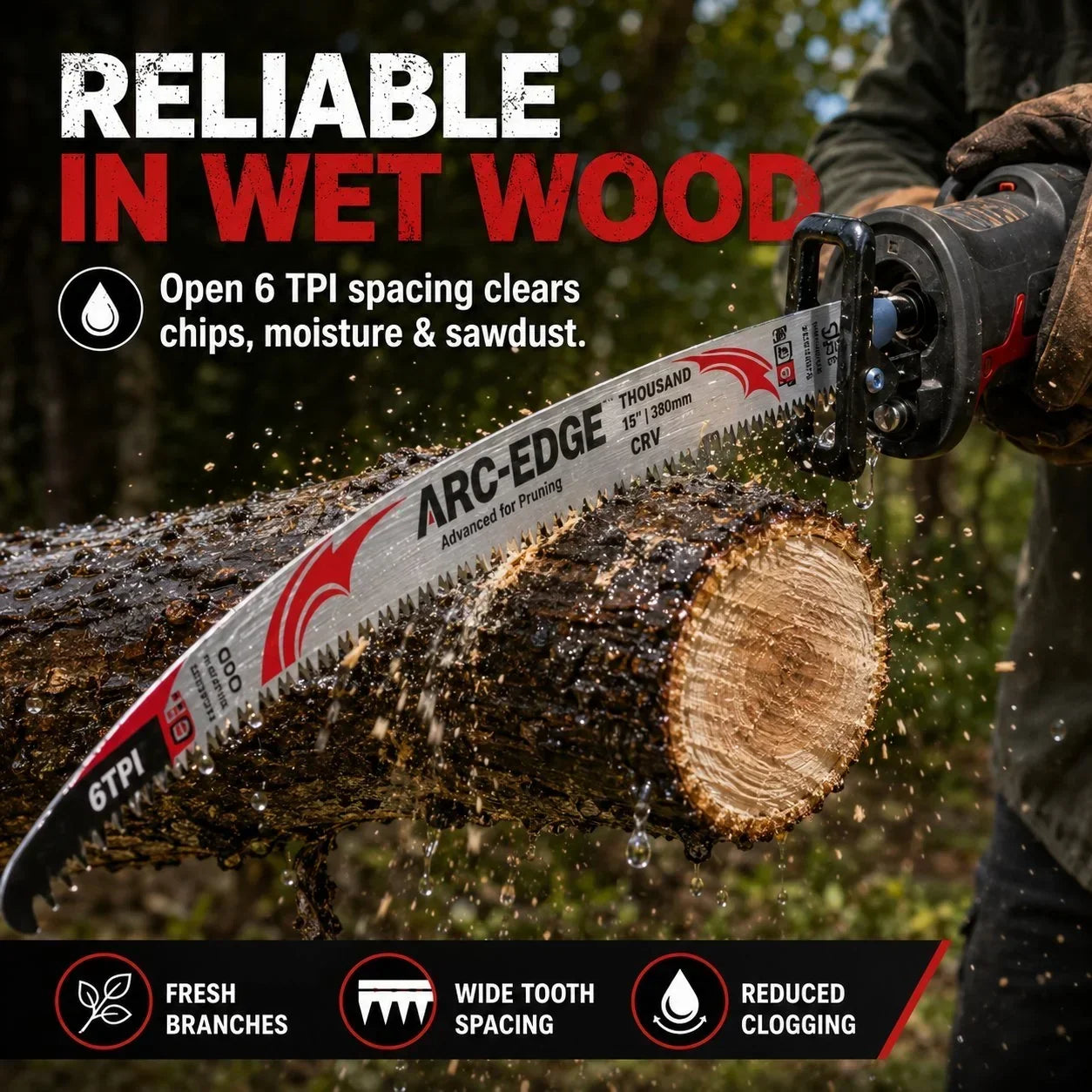 TimberEdge – Curved Pruning Saw Blades
