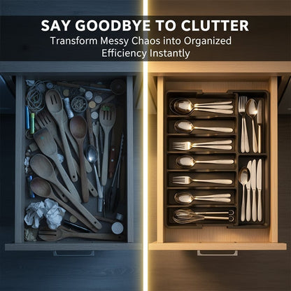 TidyChef – Expandable Kitchen Cutlery Organizer