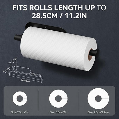 PureSteel – Elegant Wall Roll Holder